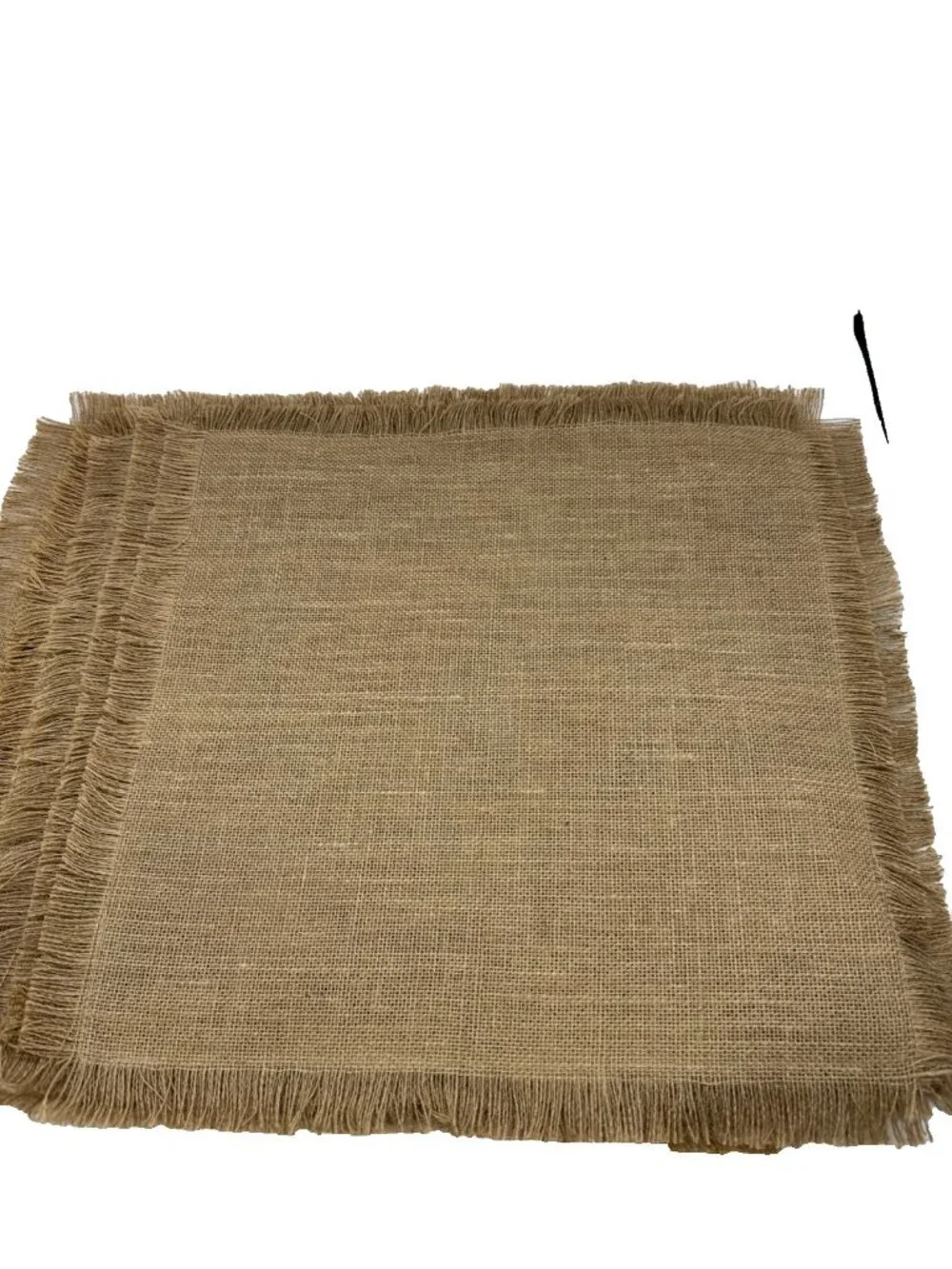 6 Tommy Bahama Burlap Jute Table Placemats Pineapple Tropical Beach Tiki